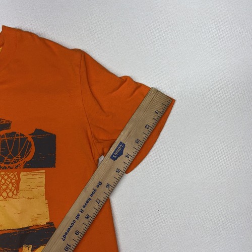 Circo Basketball Graphics Orange Color Youth Medium Short Sleeve T Shirt - Picture 6 of 10
