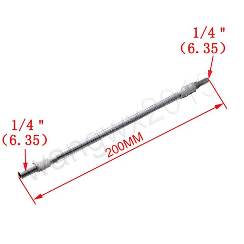 Metal Universal Flexible Shaft Electric Drill Connector Extended Adapter 1/4 Hex - Picture 6 of 8