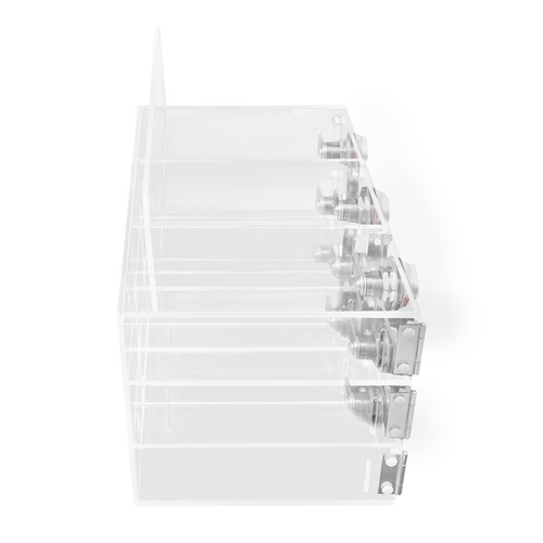 Cell Phone Storage Locker Wall-Mounted Lock Box Acrylic Phone Storage Cabinet US - 第 8/11 張圖片