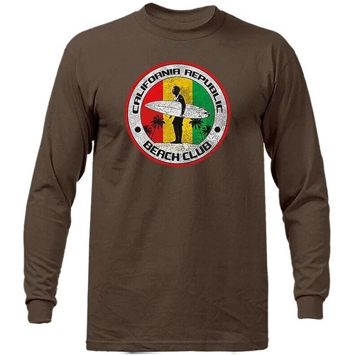 Palmera rasta surf California Republic Beach Club manga larga - Imagen 13 de 14
