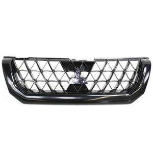 MR607481 Plastic MI1200226 For Mitsubishi Montero Sport Grille Assembly 2000 2001 Painted Black Shell and Insert