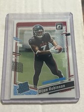 2023 Panini Donruss Optic - Rated Rookie #206 Bijan Robinson (RC) MINT RAW