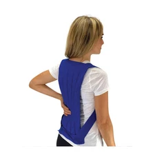 Lumbar Back & Spine Natural Hot/Cold Pack- Microwave Heat- Freezer Cold- Natural
