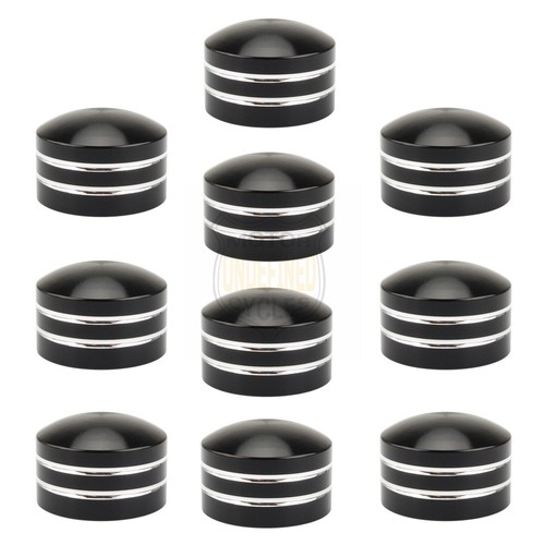 Motorcycle CNC Bolt Cover Schrauben Motor Bolt Topper Caps For Harley Touring FL - Picture 7 of 10