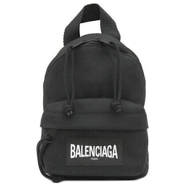 Balenciaga Shoulder Bag Mini Backpack Nylon Black Metal Balenciaga Shoulder Bag Mini Backpack Nylon Black Metal