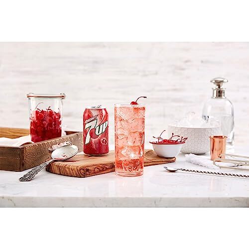 7UP Cherry Flavored Soda 12 fl oz cans 12 pack - Bild 11 von 12