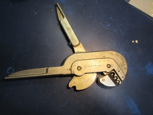 Burndy MR4CQ Full Cycle Ratchet Crimper #4-#10 - Picture 4 of 4