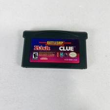 Risk Battleship Clue Nintendo Game Boy Advance GBA Cartridge Only TESTED WORKS