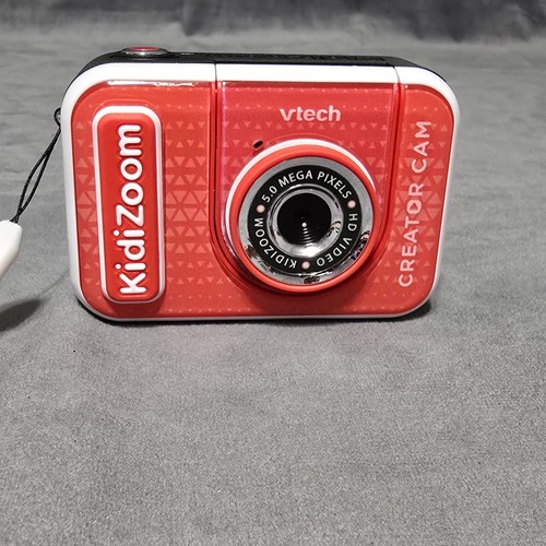 Vtech KidiZoom Creator Cam HD Video Camera W Tripod, Charger Cord & Case - Picture 2 of 13