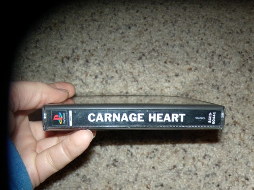 Carnage Heart Playstation 1 PS1 Game PAL Version Complete - Picture 3 of 3