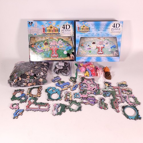 Disneyland Park 4D 750 PIECES/50 Bldgs Puzzle Complete - Picture 2 of 13