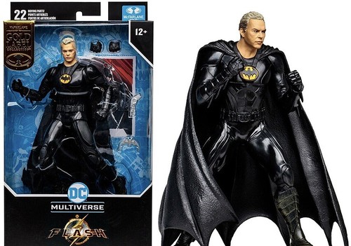 McFarlane DC The Flash Batman Michael Keaton Unmasked Gold Figur TARGET - Bild 1 von 2