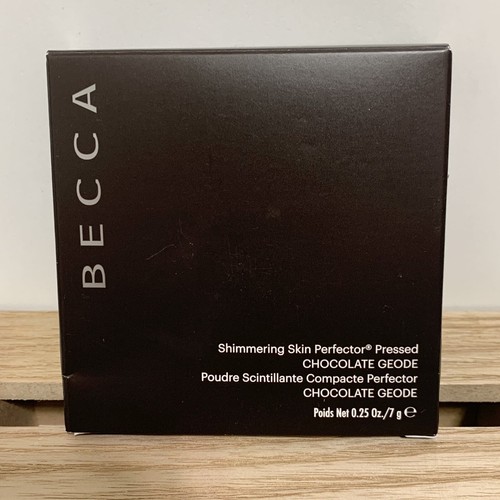 Becca Shimmering Skin Perfector Pressed Chocolate Geode Net 0.25 Oz New - Picture 3 of 4