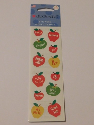Mrs. Grossman's Stickers You Choose Brand New Sealed Pack 1/2/3 Strips Kids 2 - Picture 29 of 78