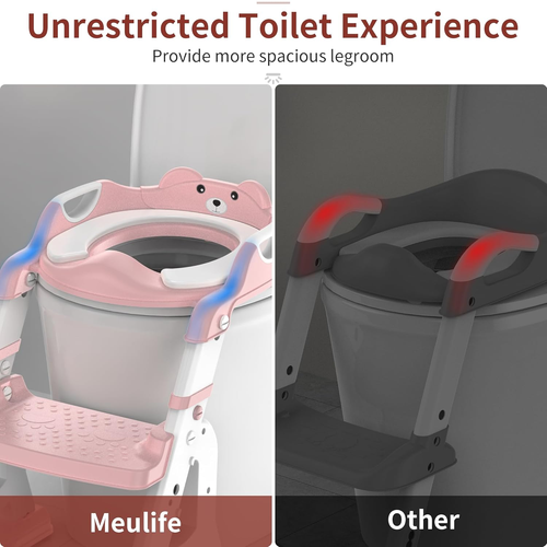 Potty Training Seat, Upgrade 2 in 1 Potty Training Toilet for Toddler, Toddler T - Picture 3 of 12