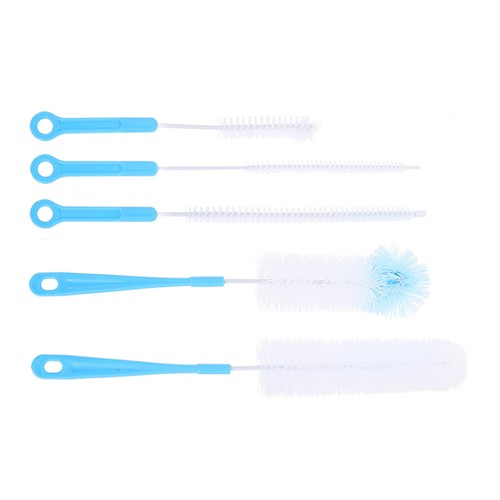 5 Pcs Brush Set Cleaner Water Bottle Brushes for Cleaning Child Baby