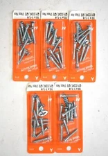 Lot Of 5 Midwest Fastener Corp Wood Screw Phillips Flat #10 x 1-1/4" 10 Packs