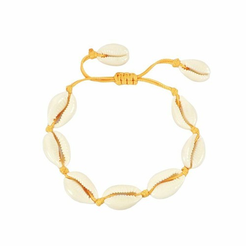 Puka Shell Bracelet Seashell Cowrie Bracelets Bangles Boho Anklet Womens Jewelry - Picture 35 of 44