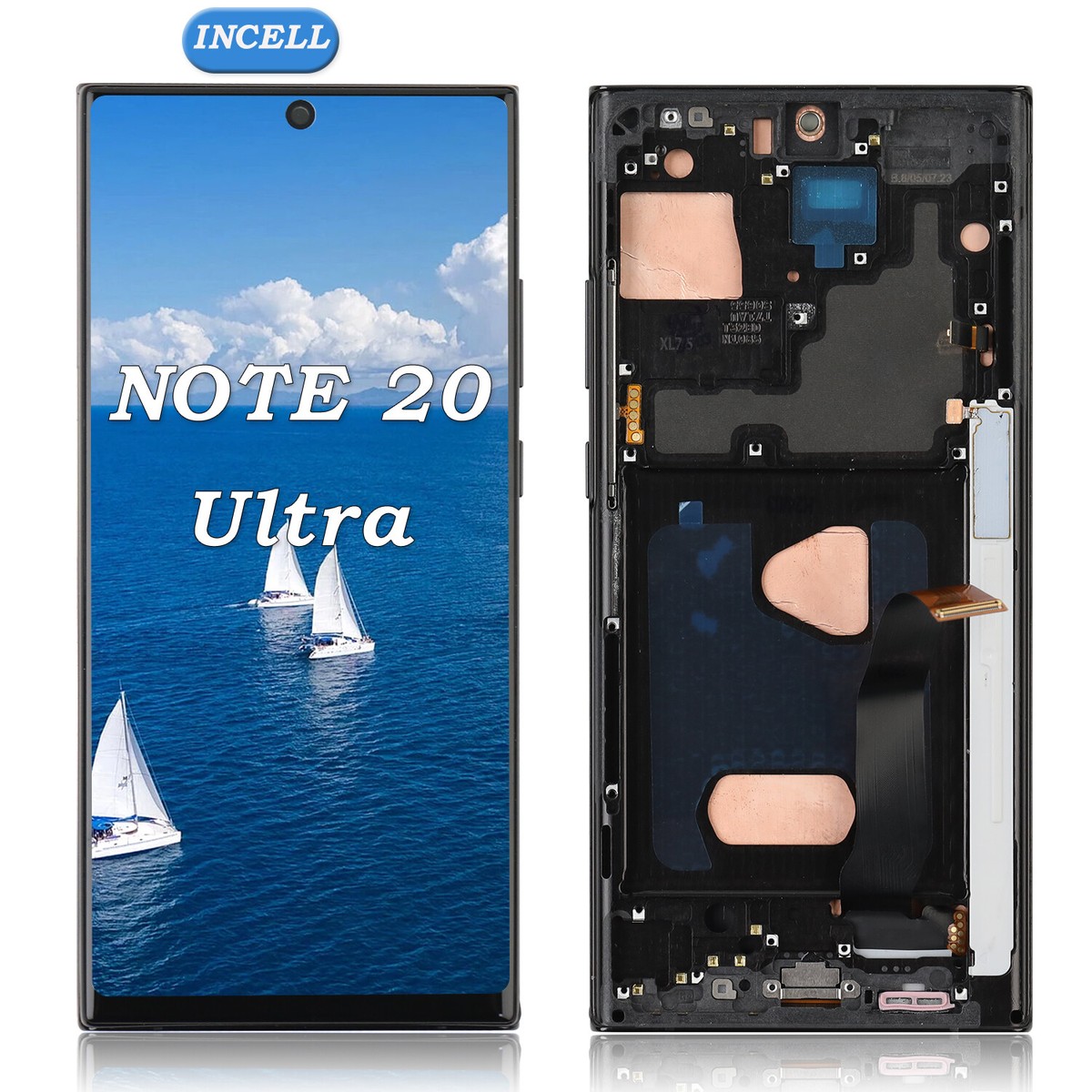 10 Plus Note 20 Screen Dimensions N985 N986 Samsung Note Ultra 20 - Main Image
