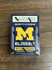 2015 Panini Michigan Wolverines New Factory Sealed Blaster Box 80 Cards