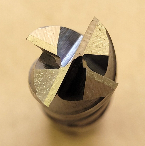 HANITA 1205 M-42 END MILL 3/4" X 3/4" X 1-5/8" X 3-7/8" LEAD: 103.7, 4 FLUTE - Picture 5 of 8