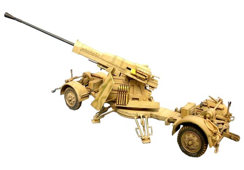 CS 35092 5,5cm Flak Rheinmetall Gerät 58 auf SdAh. 204 Resin Customscale 1:35 - Picture 3 of 3
