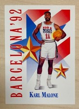 KARL MALONE - 1991-92 SkyBox #535 - 1992 USA OLYMPICS DREAM TEAM