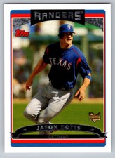 2006 Topps Base # 298 - Jason Botts RC - Texas Rangers