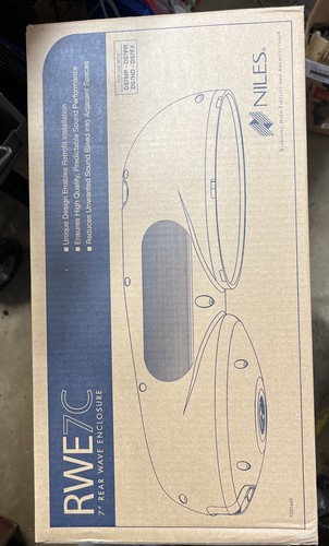 Niles RWE7C Rear Wave Enclosure for 7in DS Directed Soundfield Loudspeaker - Picture 2 of 5