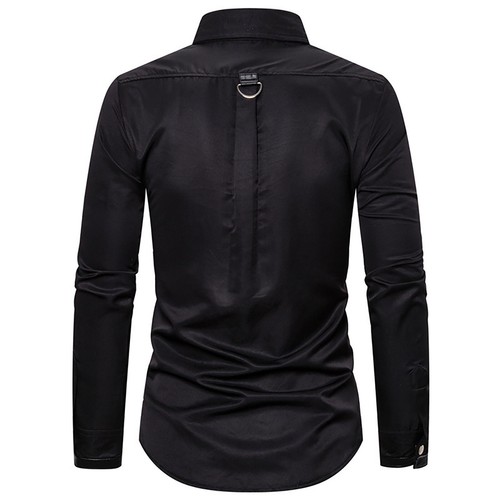 Camicia da lavoro uomo tecnico meccanico auto maniche corte bottoni top industriali - Foto 19 di 47