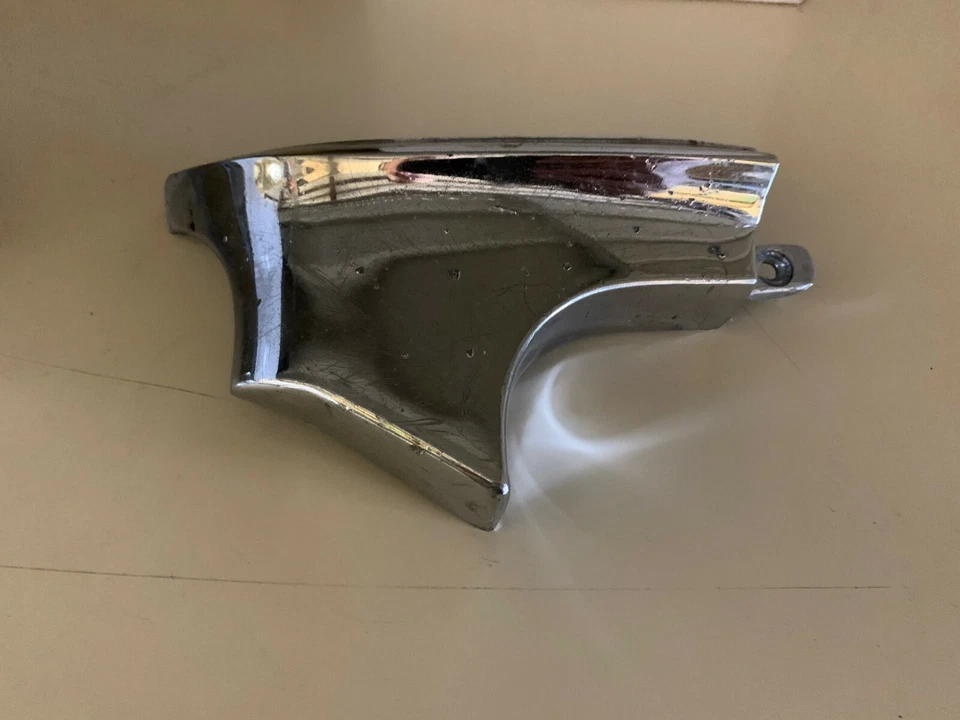 1968-1972 El Camino cromo platón esquina Chevy Chevrolet moldura moldura GMC Sprint Foto 4 de 4