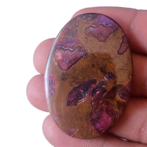 91Cts. Natural Purple Sugilite Designer Oval Cabochon Loose Gemstone Russia - Picture 4 of 8