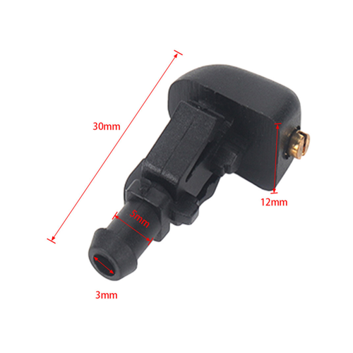 3W7Z17603AA 2Pc Front Windscreen Wiper Washer Nozzle Jet For Ford F150 2004-2014 - Picture 5 of 8