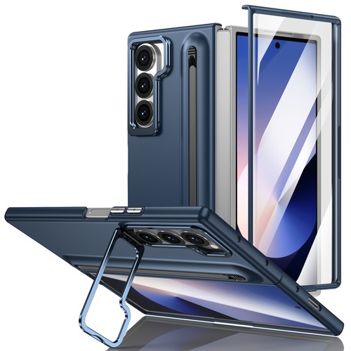 Funda rígida protectora de pantalla de PC para Samsung Z plegable 6 5 4 3 360° + lápiz óptico - Imagen 29 de 30