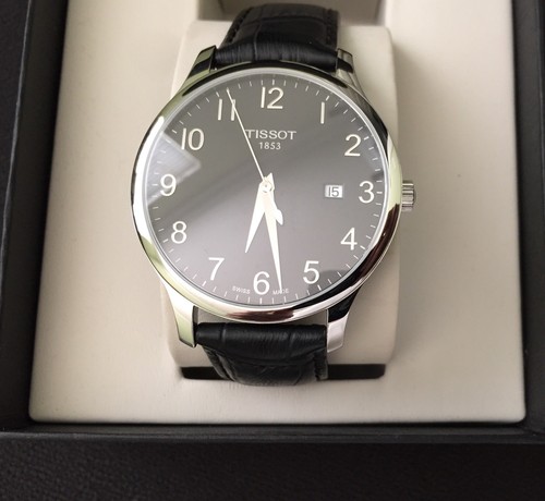 tissot tradition quartz t063610a mens watch (swiss made)