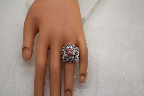 Anillo CAROLYN POLLACK AW RELIOS .925 Plata de Ley RODONITA ROSA talla 10 - Imagen 10 de 18