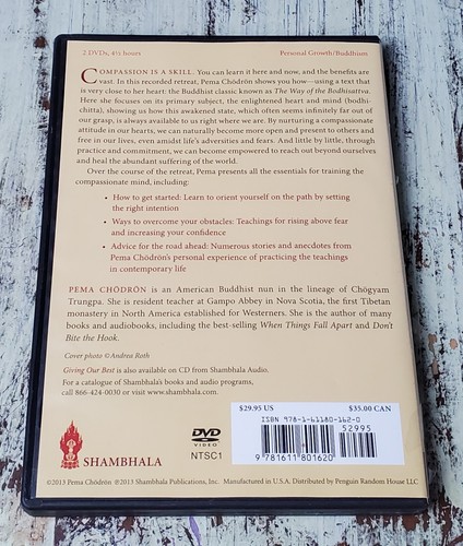 VG Giving Our Best : Retreat with Pema Chodron on Practicing Way of Bodhisattva - Picture 4 of 4