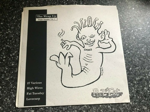 Peewl N Eat 7" Black Vinyl The Wrap Up/Fat Tuesday/LoveCarp/27 Various/HighWire - Picture 2 of 2