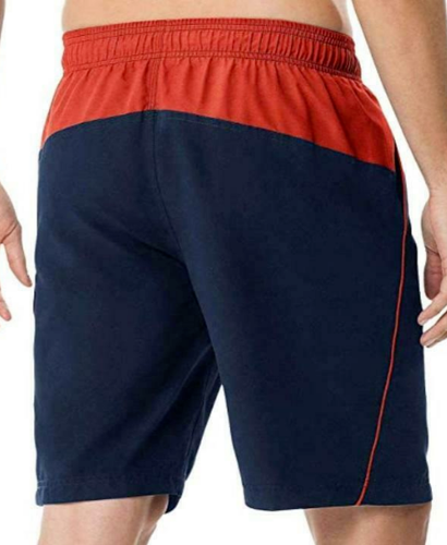 Speedo Herren Marina Sport Vapor Plus 20" Badehose, Navy/Orange, S - Bild 4 von 4