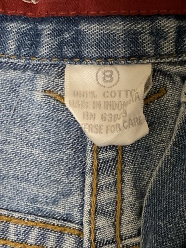 Christopher And Banks Jeans Sz 8 Womens Straight Legs High Rise - Picture 3 of 15