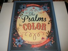 NEW The Psalms in Color Coloring Book
