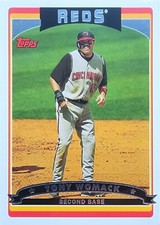 2006 Topps Baseball Card Tony Womack #424