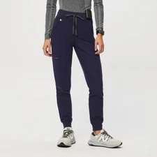 Figs Women High Wasted Zamora Joggers Navy (multiple sizes available)