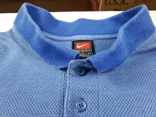 Nike University of Florida Gators Men's SS Blue Polo Shirt Size XL / Extra Large - Picture 6 of 10