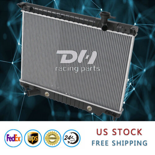 For Aluminum Cooling Radiator 2002-09 Chevy Trailblazer GMC Envoy 4.2L L6 #2458 - Picture 6 of 24