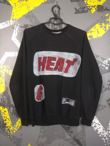 James Miami Heat Fan NBA Basketball Jacket Sweatshirt Official Mens Size M ig93 - Picture 2 of 13