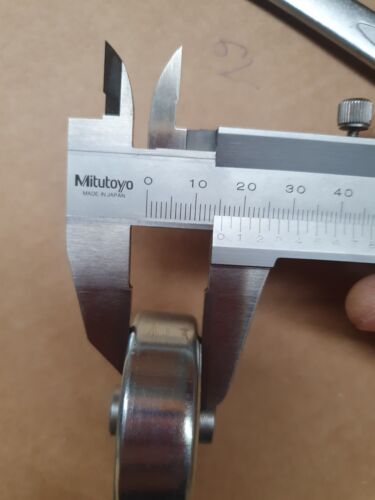 Rollenleiste Rollenschiene Länge 500mm Ø48mm x 15 mm Röllchenleisten Trag Rollen - Bild 7 von 11
