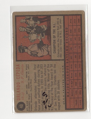 TÚ ELIGES - 1962 Topps #1 - #97 individuales individuales de colección novato a control remoto Star Hof 712 - Imagen 35 de 87