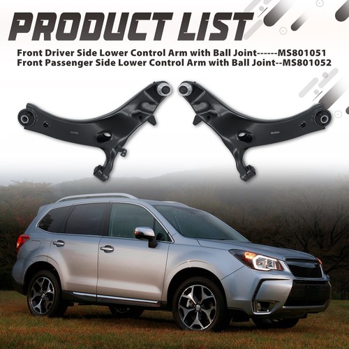 4Pcs Front Lower Control Arms w/Ball Joint for 2009-2013 Subaru Forester - Picture 4 of 7
