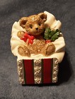 Vintage Gibson Greetings Otagiri Bear in Present Music Box — photo 2